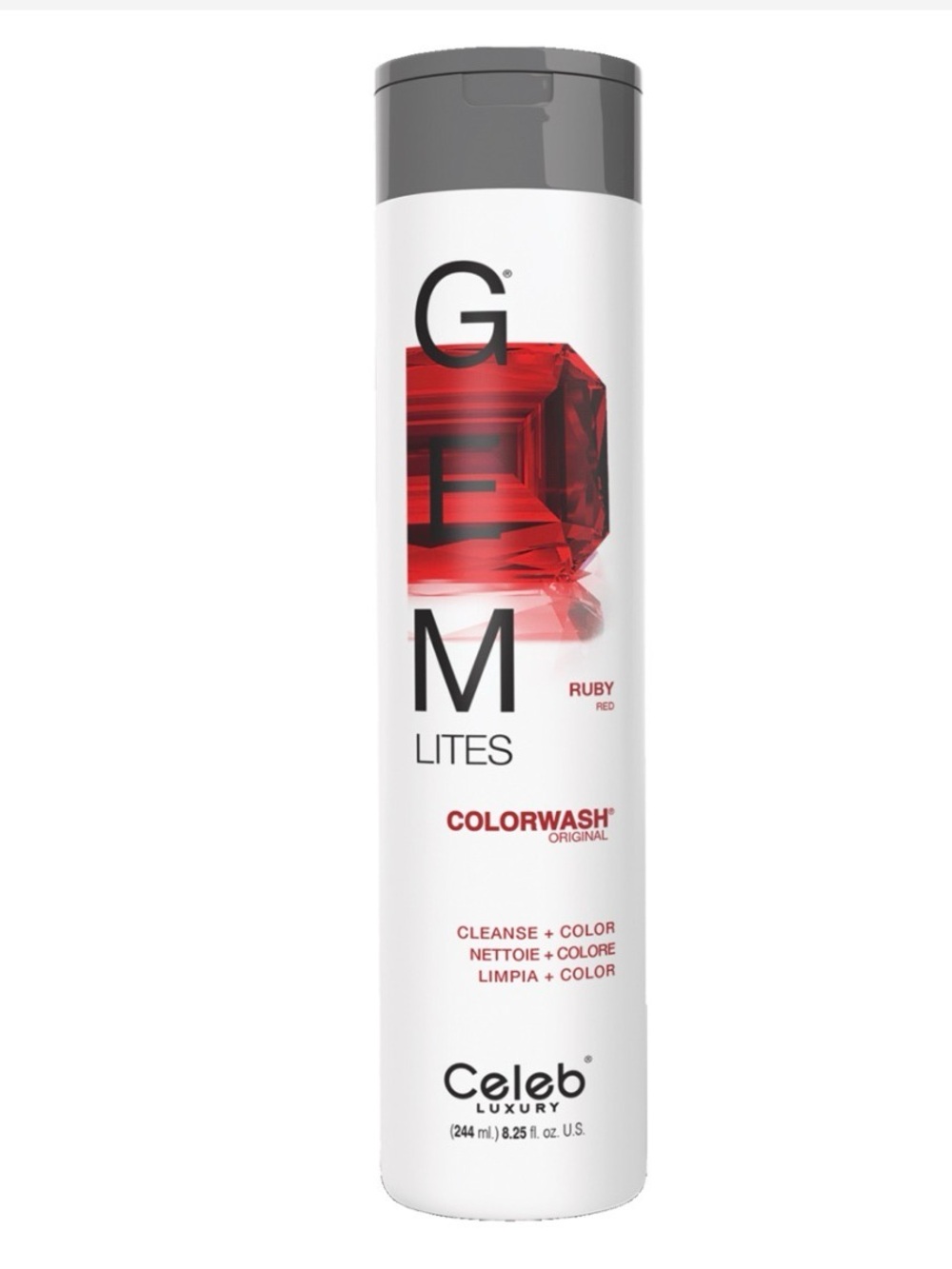 Celeb Luxury Gem Lites Colorwash Ruby Red Shampoo
